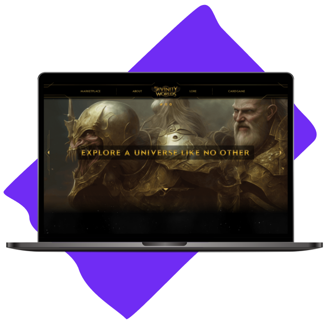 Divinity Worlds Innovative Web3 Gaming Platform Development by CodeFreaks