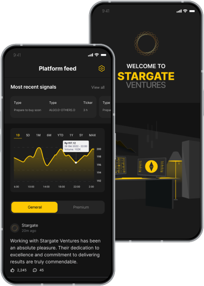 Stargate Ventures a crypto trading platform Develop by CodeFreaks